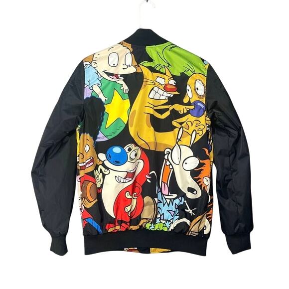 Members Only Nickelodeon  bomber jacket XS Rugrats
Hey Arnold Ren Stumpy CatDog - Picture 2 of 14